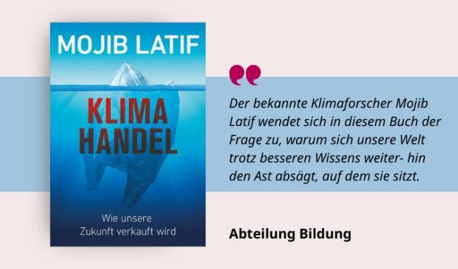 Medientipp und Buchcover Klima Handel