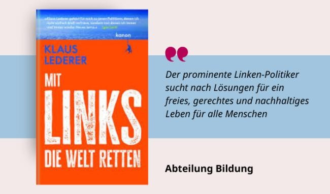 Medientipp und Buchcover Mit Links die Welt Retten