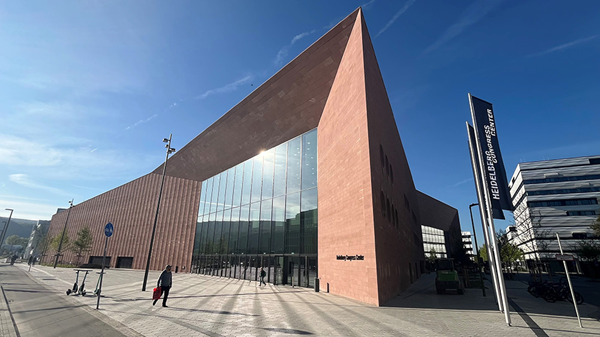 Das Heidelberg Congress Center (HCC) in der Bahnstadt. 